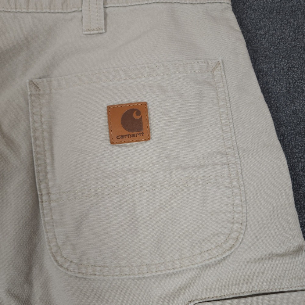 Carhartt B144 TAN Work‎ Cargo Shorts Original Fit Mens Size 40 - Picture 6 of 8